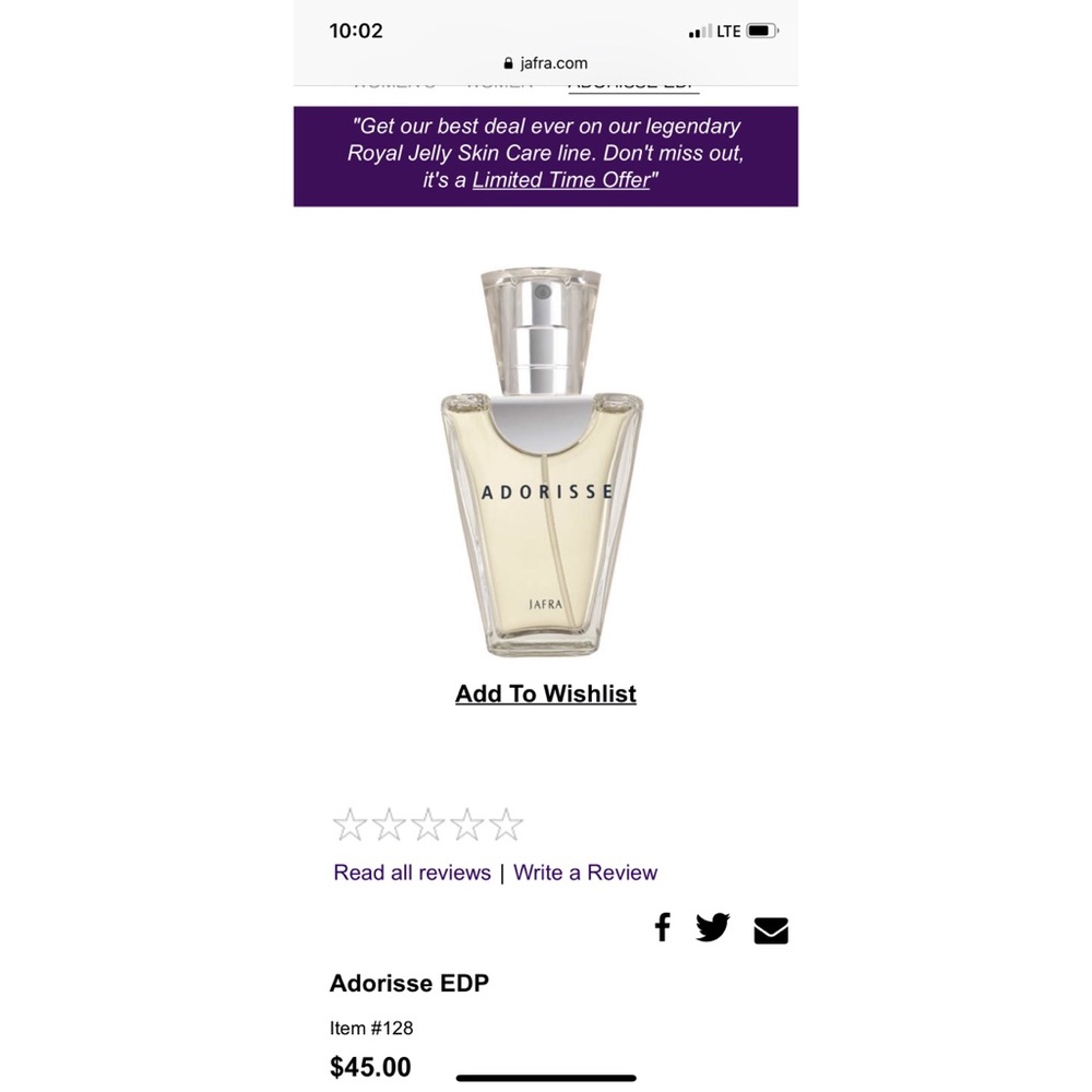 Adorisse (Women’s fragrance)